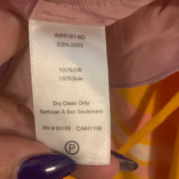 New! ATM 100% silk Cami. Sizes XS,Small and Large. Black/rose. Adjustable straps - Picture 4 of 4